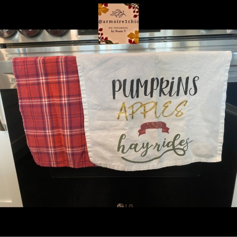 DECORATIVE KITCHEN TOWELS | Autumn Fall Halloween Thanksgiving Season